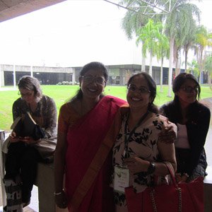Dr Niti Kautish with Dr Poonam Verma HOD Gynae Deptt., MGIMS Sewagram 