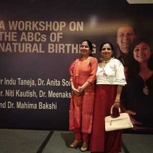 Dr Niti Kautish with Dr Ravinder Kaur