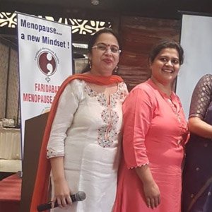 Dr Niti Kautish with Dr Sonal Gupta