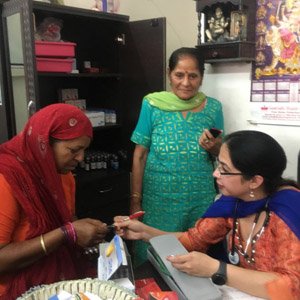 Dr Niti Kautish at Protsahan Charitable Dispensary